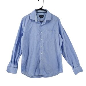 Bugatchi Men's Shaped Fit Button Down Long Sleeve Shirt